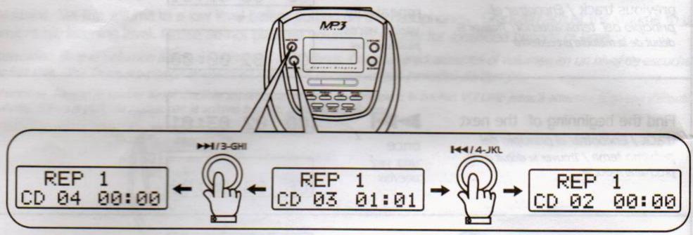 GPX PORTABLE CD MP3 PLAYER - Notes / notas / remarques : - 9