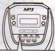 GPX PORTABLE CD MP3 PLAYER - Note / nota / remarque : - 1