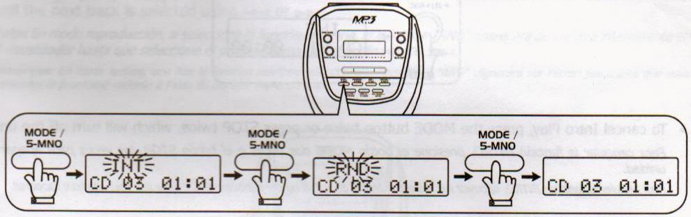 GPX PORTABLE CD MP3 PLAYER - Notes / notas / remarques : - 13