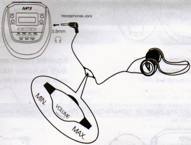 GPX PORTABLE CD MP3 PLAYER - Notes / notas / remarques : - 7
