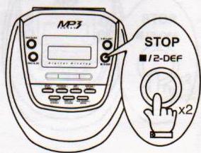 GPX PORTABLE CD MP3 PLAYER - Notes / notas / remarques : - 17