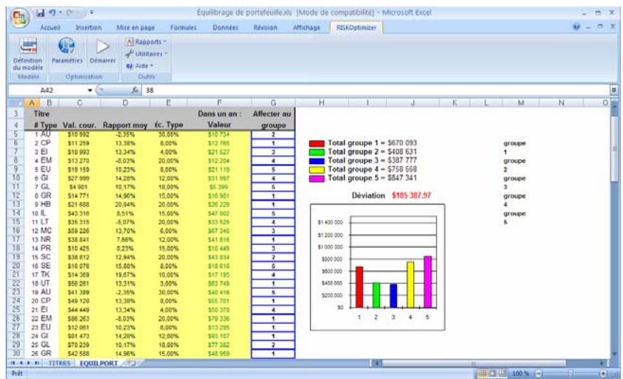 PALISADE RISKOPTIMIZER 5.5 - Équilibrage de portefeuille - 1