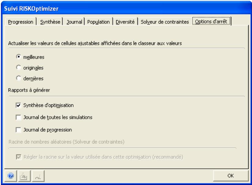 PALISADE RISKOPTIMIZER 5.5 - Contraintes fermes - 2