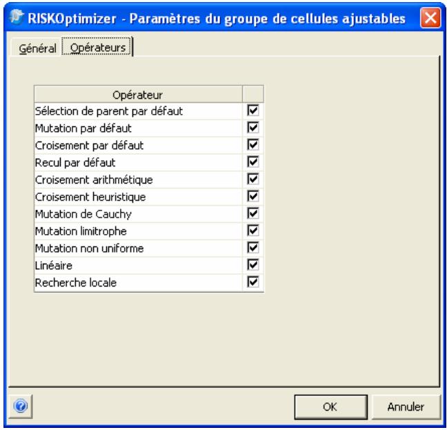 PALISADE RISKOPTIMIZER 5.5 - Opérateurs - 1