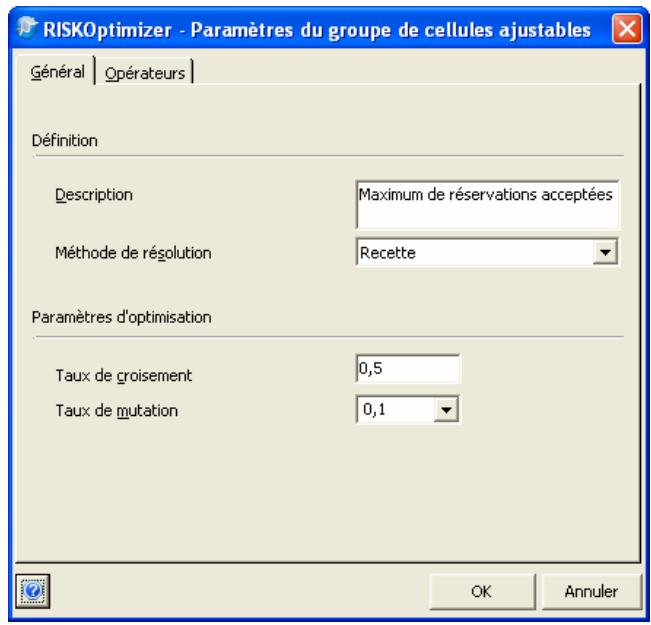 PALISADE RISKOPTIMIZER 5.5 - Groupes de cellules ajustables - 1