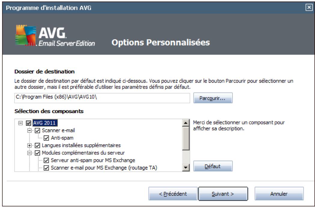 GRISOFT EDITION SERVEUR DE MAIL 2011 - Installation personnalisée - options personnalisées - 1