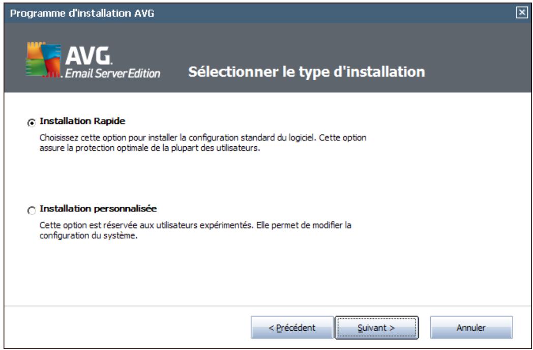 GRISOFT EDITION SERVEUR DE MAIL 2011 - Sélection du type d'installation - 1