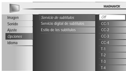 MAGNAVOX 19MF330B - Servicio de Subítculos - 1