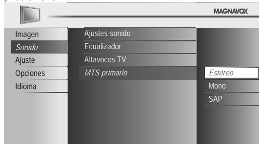 MAGNAVOX 19MF330B - MTS primario - 1