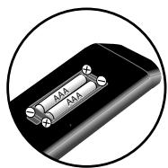 MAGNAVOX 19MF330B - Installing the Batteries - 2