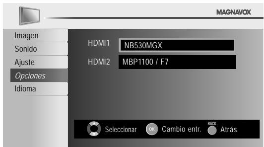MAGNAVOX 19MF330B - Lista de dispositivos - 1