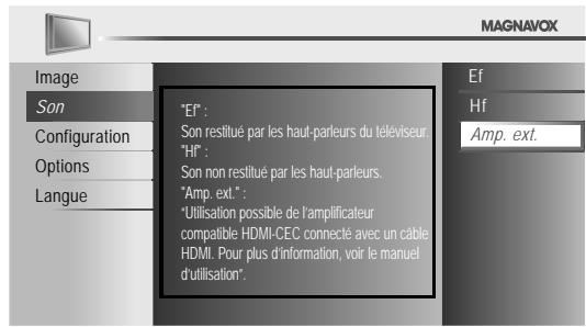 MAGNAVOX 19MF330B - Haut-parleurs du téléviseur - 1