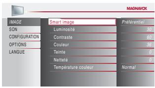 MAGNAVOX 19MF339B - Réglage de l'Image - 5
