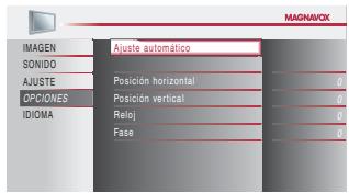 MAGNAVOX 19MF339B - Ajustes de PC - 7