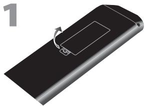 MAGNAVOX 19MF339B - Installing the Batteries - 1