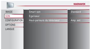 MAGNAVOX 19MF339B - Réglage du Son - 3
