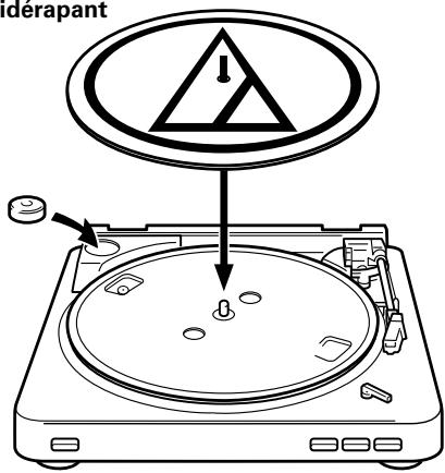 AUDIO TECHNICA AT-LP60 - Réglage du sélecteur de préamplification (phono/ligne) - 2