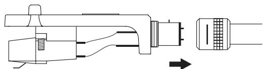 AUDIO TECHNICA ATLP5, AT-LP5 - Assembling the Tonearm - 1