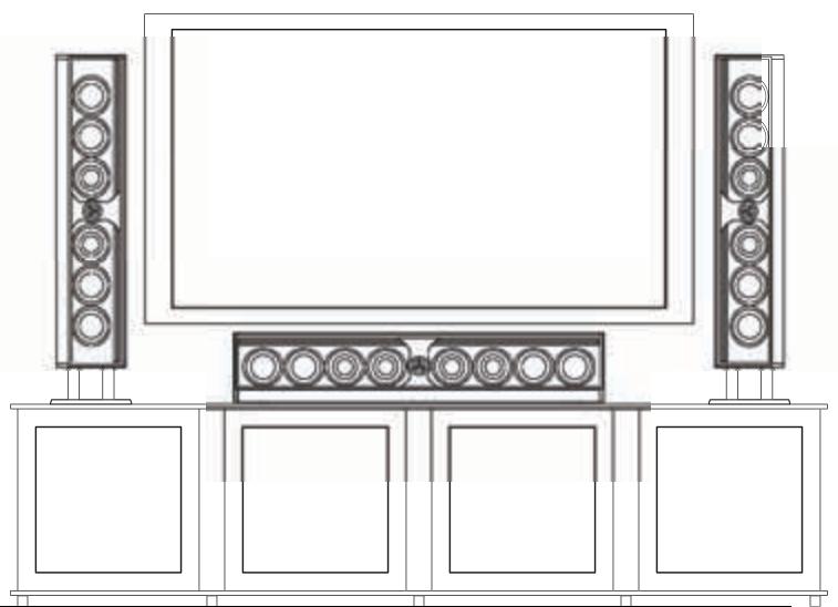DEFINITIVE TECHNOLOGY XTR-20BP - Placement - 2