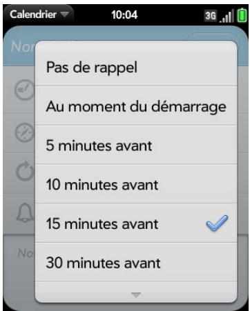 PALM PALM PIXI PLUS - Sélection des éléments d'une liste - 2