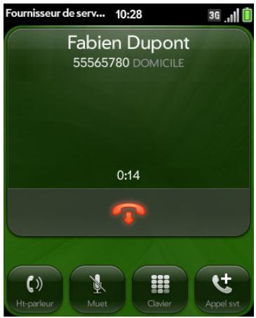 PALM PALM PIXI PLUS - Gestion d'un appel - 1