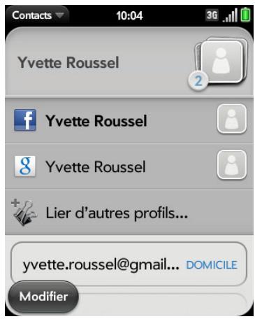 PALM PALM PIXI PLUS - Recherche de contacts - 3