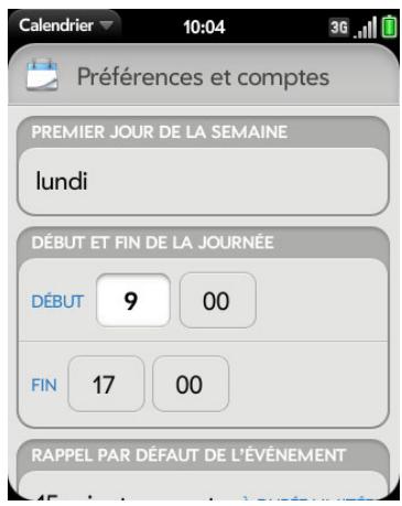 PALM PALM PIXI PLUS - Personnalisation de calendrier - 1