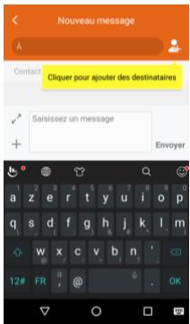 HISENSE C30 ROCK - Envoi de message - 2