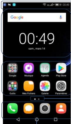 HISENSE C30 ROCK - Écran d'accueil - 1