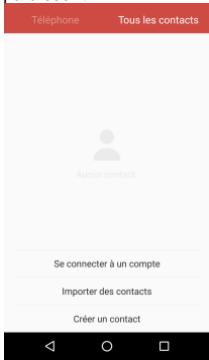 HISENSE C30 ROCK - Ajout de contacts - 2