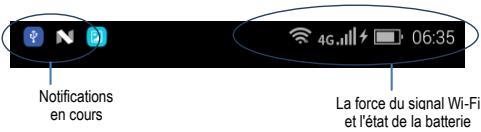 HISENSE C30 ROCK - Panneau de notifications - 1