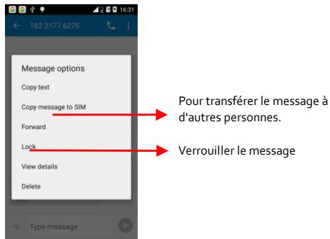 IT WORKS M5028Q - Transférer un message - 1