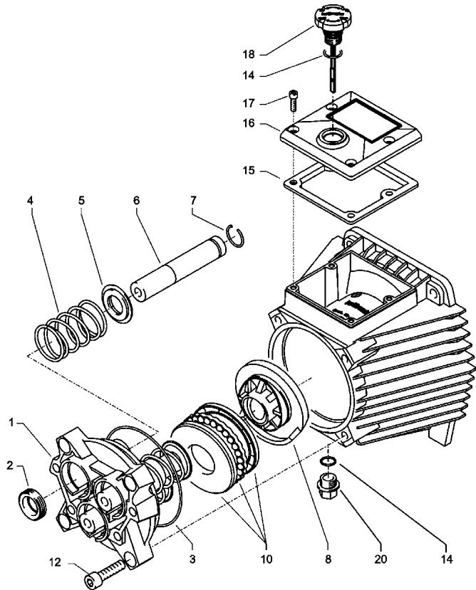 KRANZLE 2160TST - Partie transmission - 1