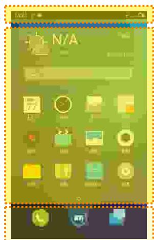 MEIZU M5C - Home screen icons - 1