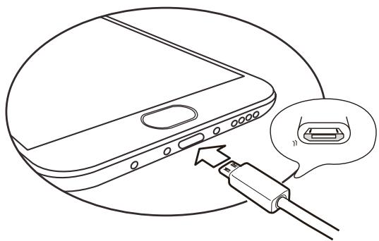 MEIZU MX6 - Charger la batterie - 1