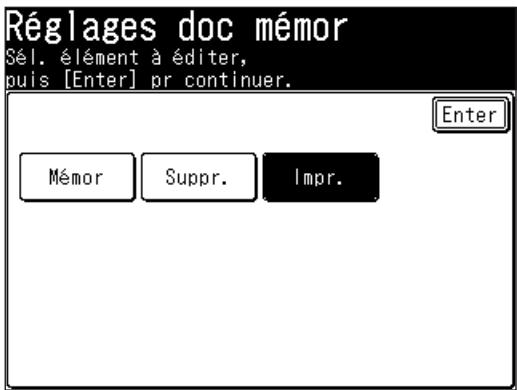 MURATEC F520 - Impression d'un document en mémoire - 1