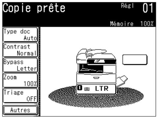 MURATEC F520 - Saisie manuelle du taux - 1