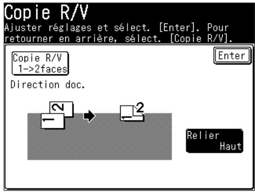 MURATEC F520 - Copie recto-verse d'un document recto (1:2) - 2