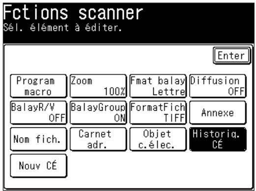 MURATEC F520 - Enregister une destination à partir de l'écran des résultats de recherche - 5