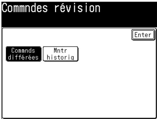 MURATEC F520 - Pour revoir ou annuler une commande - 2