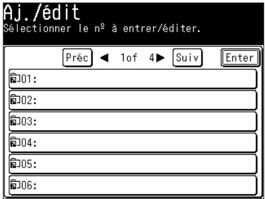 MURATEC F520 - Enregister un raccourci dossier - 4