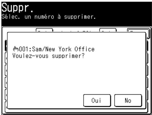MURATEC F520 - Alternative 1 : Enregistrer ou éditer directement dans le carnet d'adresses - 9