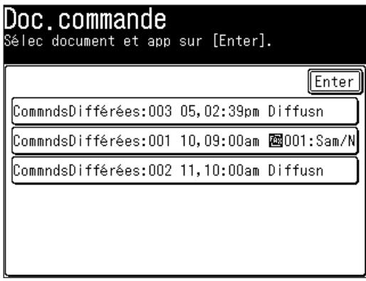 MURATEC F520 - Impression d'un document en mémoire - 3
