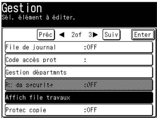 MURATEC F520 - Vérification de la file d'attente d'impression copie de réception sans papier - 1