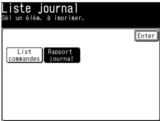 MURATEC F520 - Configurer le journal d'activité - 4
