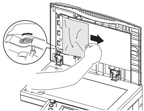 MURATEC F520 - Bourrage dans la zone d'introduction - 1