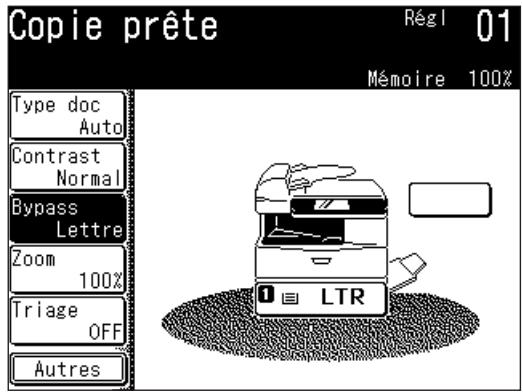 MURATEC F520 - Sélection du papier - 2