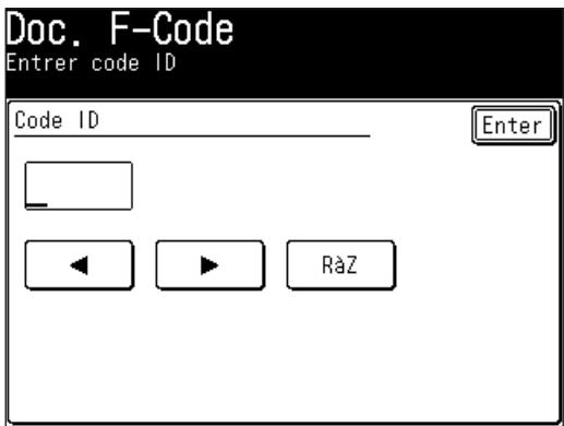 MURATEC F520 - Efface une boîte F-code vide. - 10