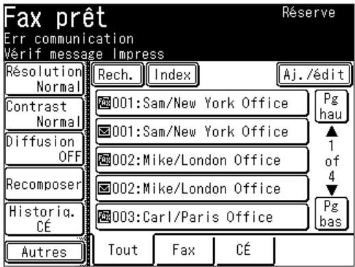MURATEC F520 - Appuyez sur [Début Tx] lorsque tous les documents ont été numériés. - 5