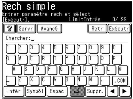 MURATEC F520 - Recherche simple - 2